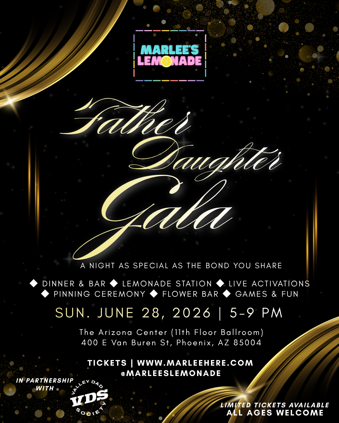 Marlee's Lemonade Father Daughter Gala
