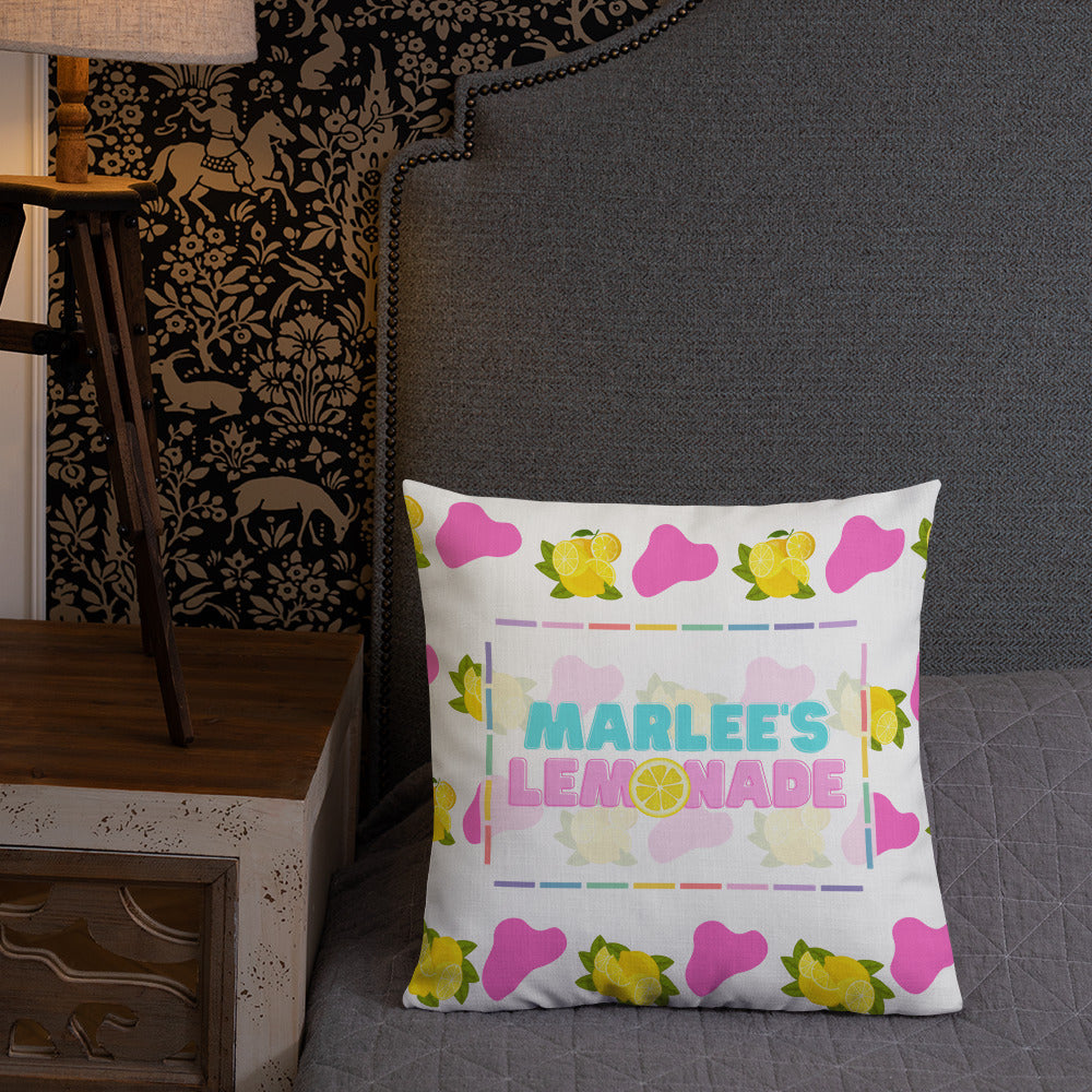 Marlee's Lemonade Premium Pillow