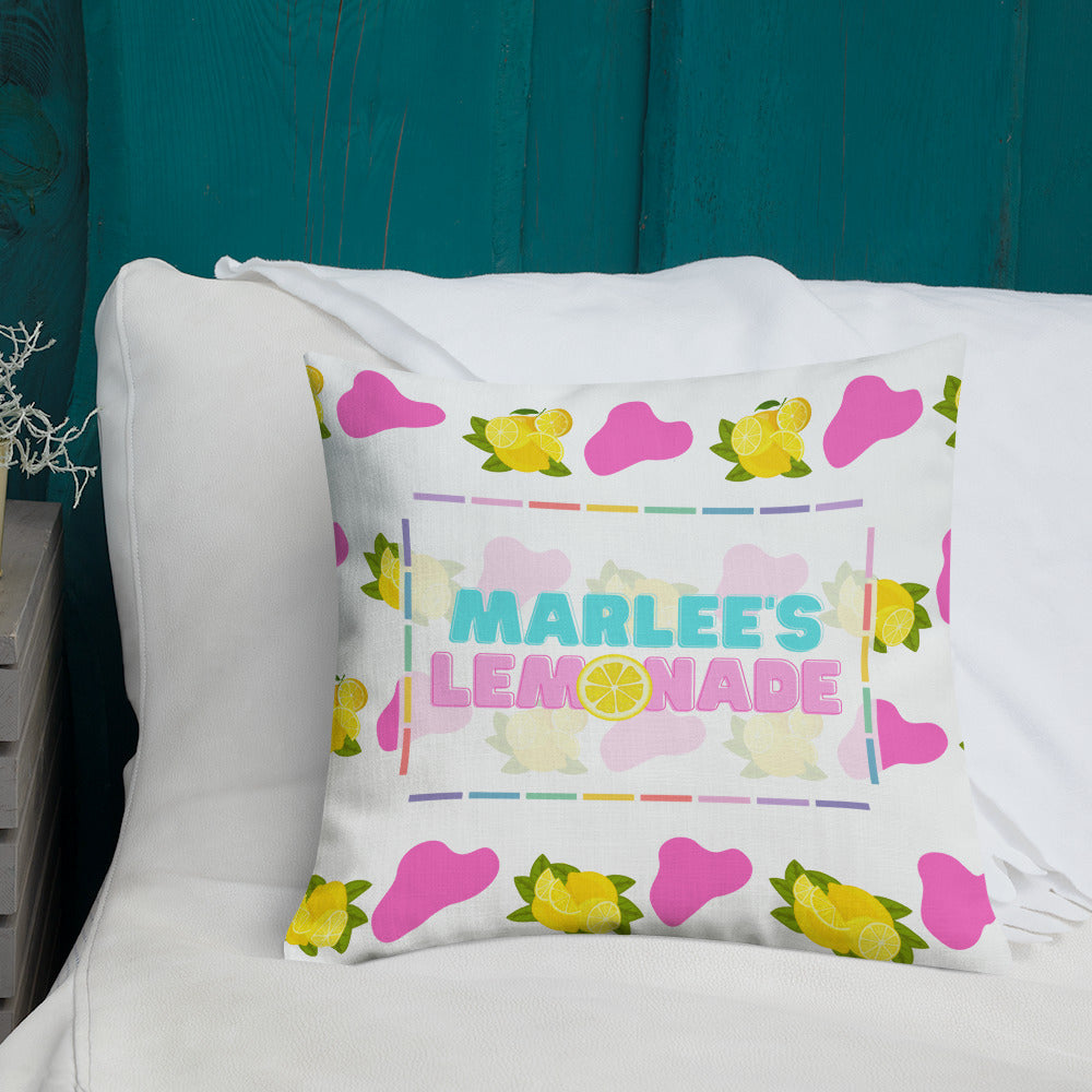 Marlee's Lemonade Premium Pillow