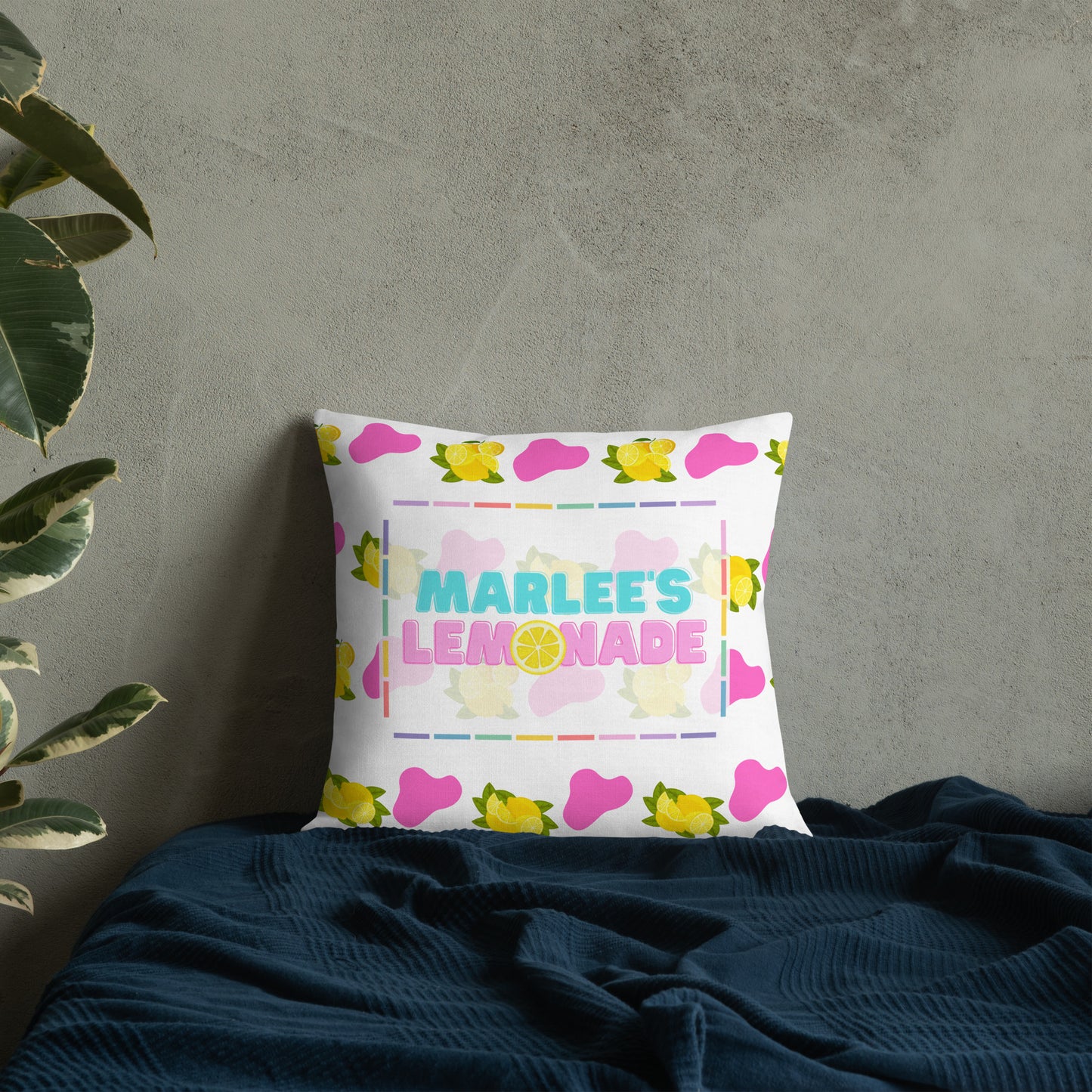 Marlee's Lemonade Premium Pillow