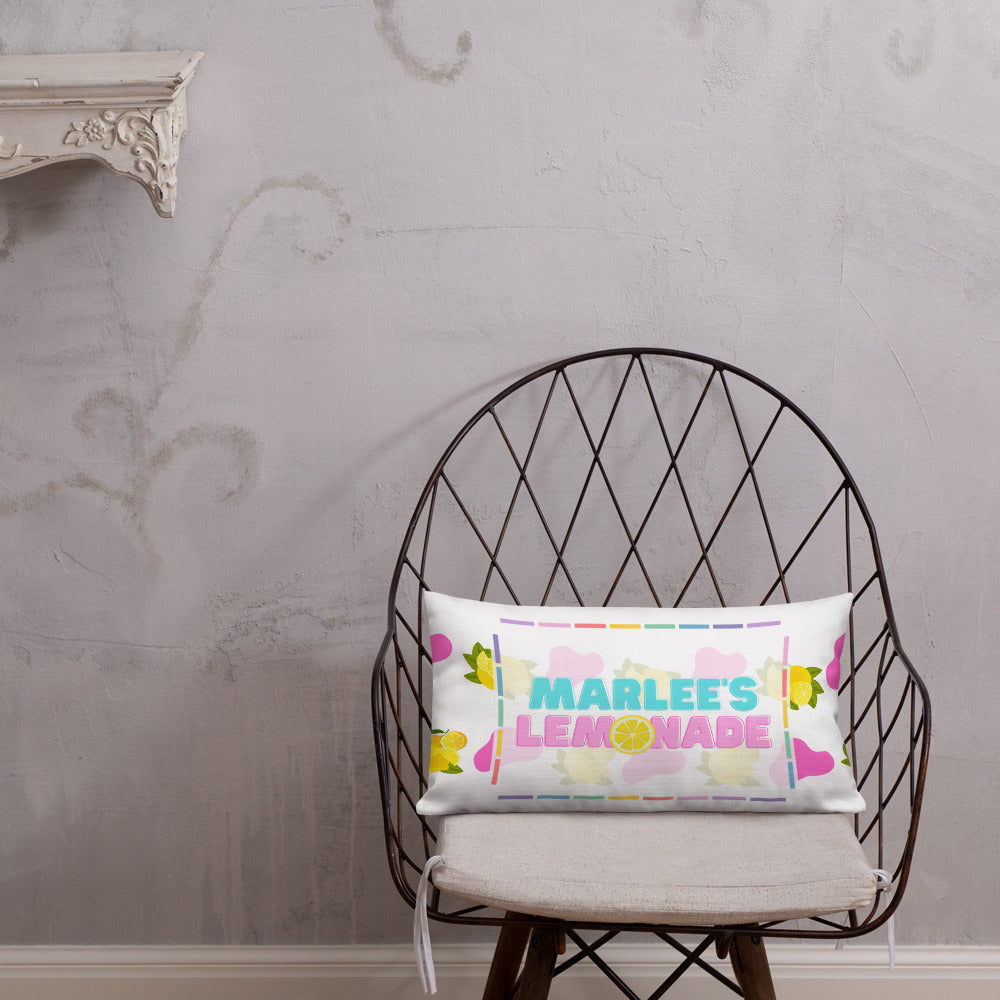 Marlee's Lemonade Premium Pillow