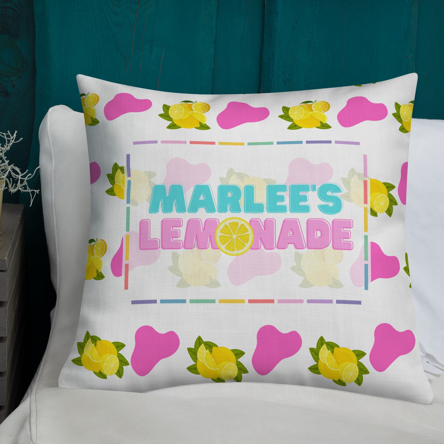 Marlee's Lemonade Premium Pillow