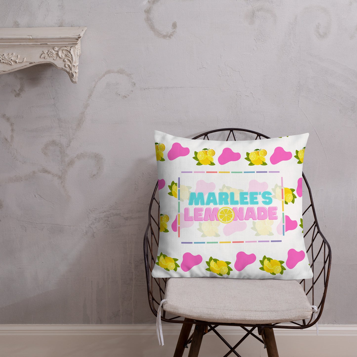 Marlee's Lemonade Premium Pillow