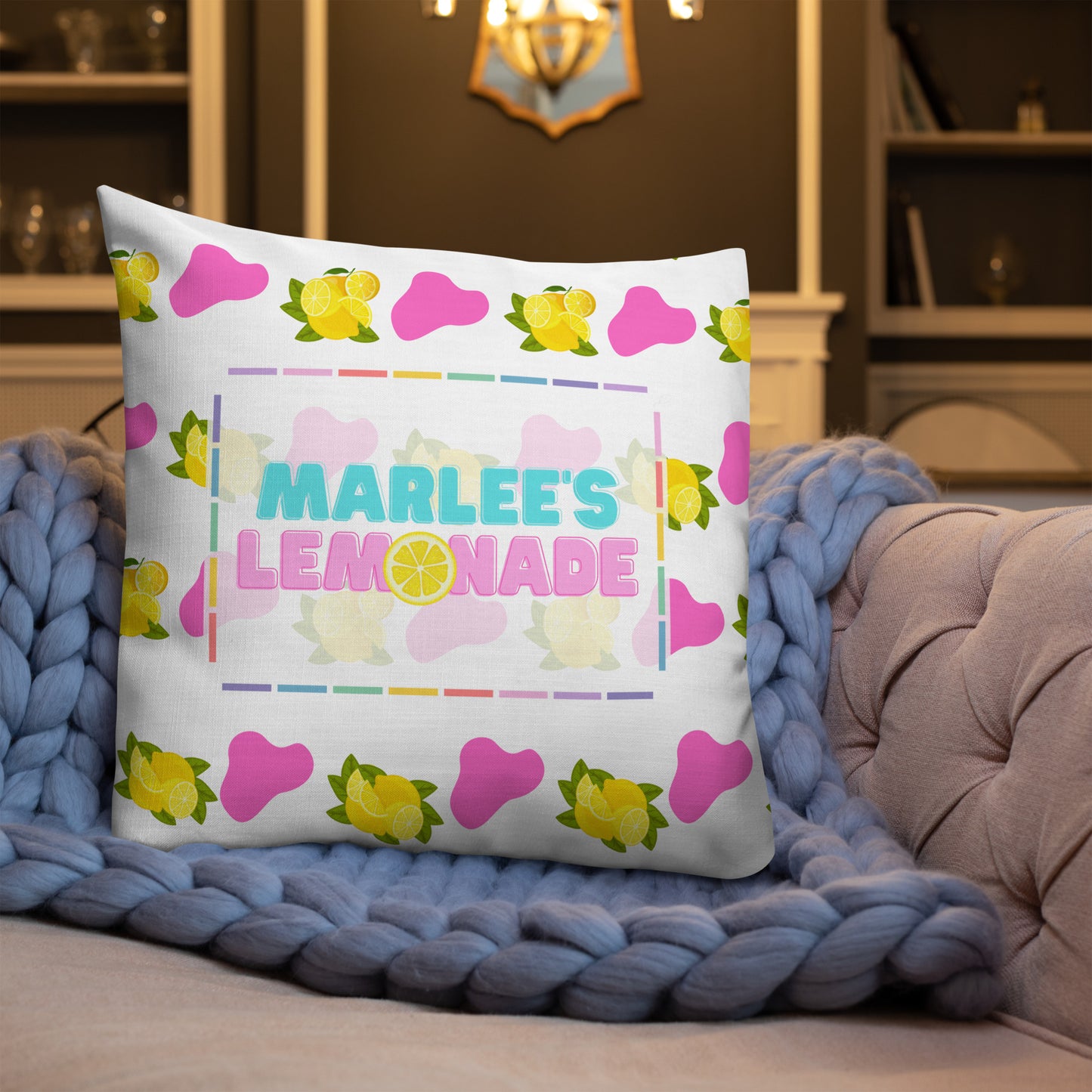 Marlee's Lemonade Premium Pillow