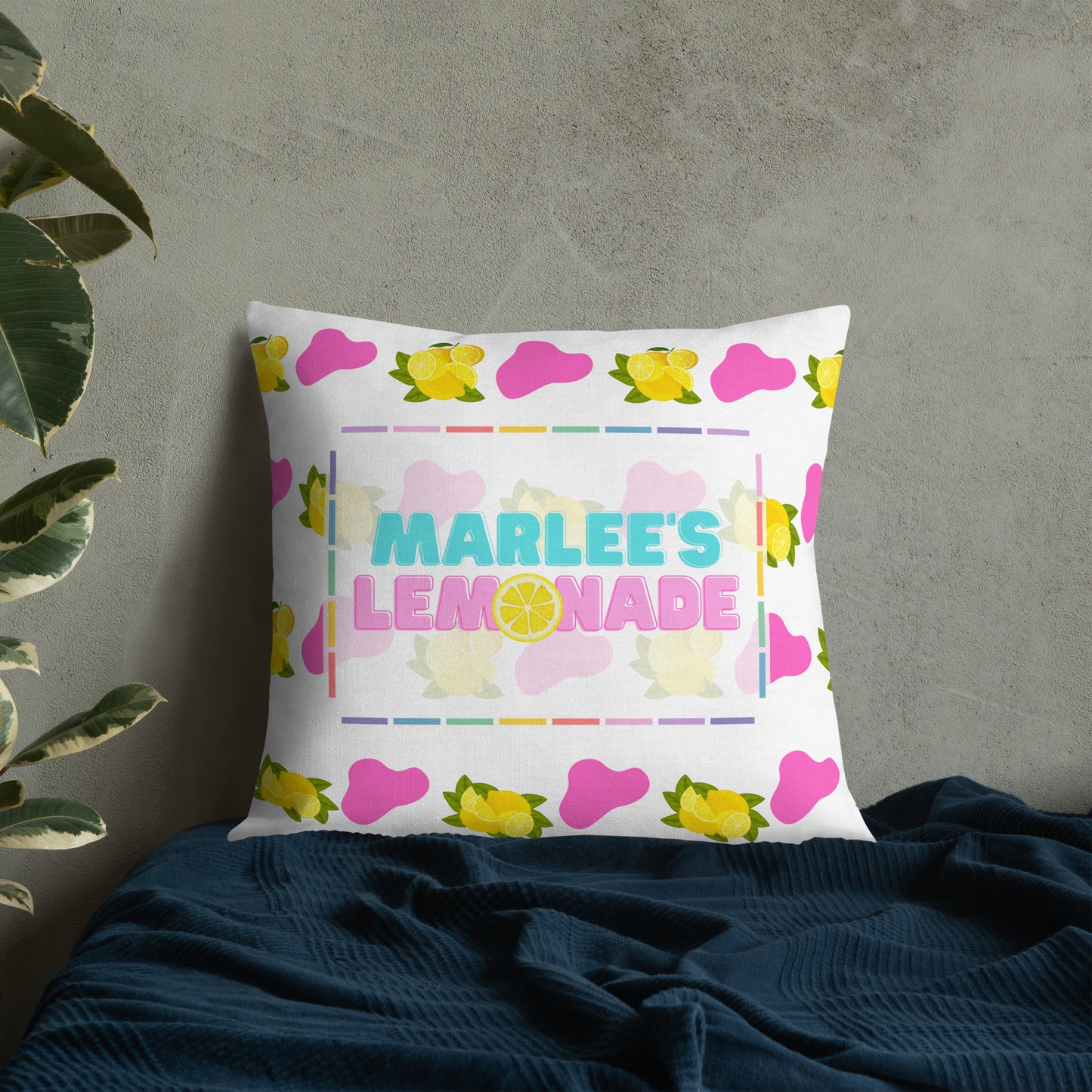 Marlee's Lemonade Premium Pillow