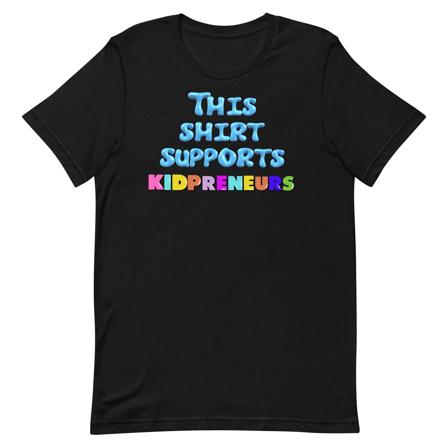 Kidpreneur Grant T-shirt Adult Size (Blue)