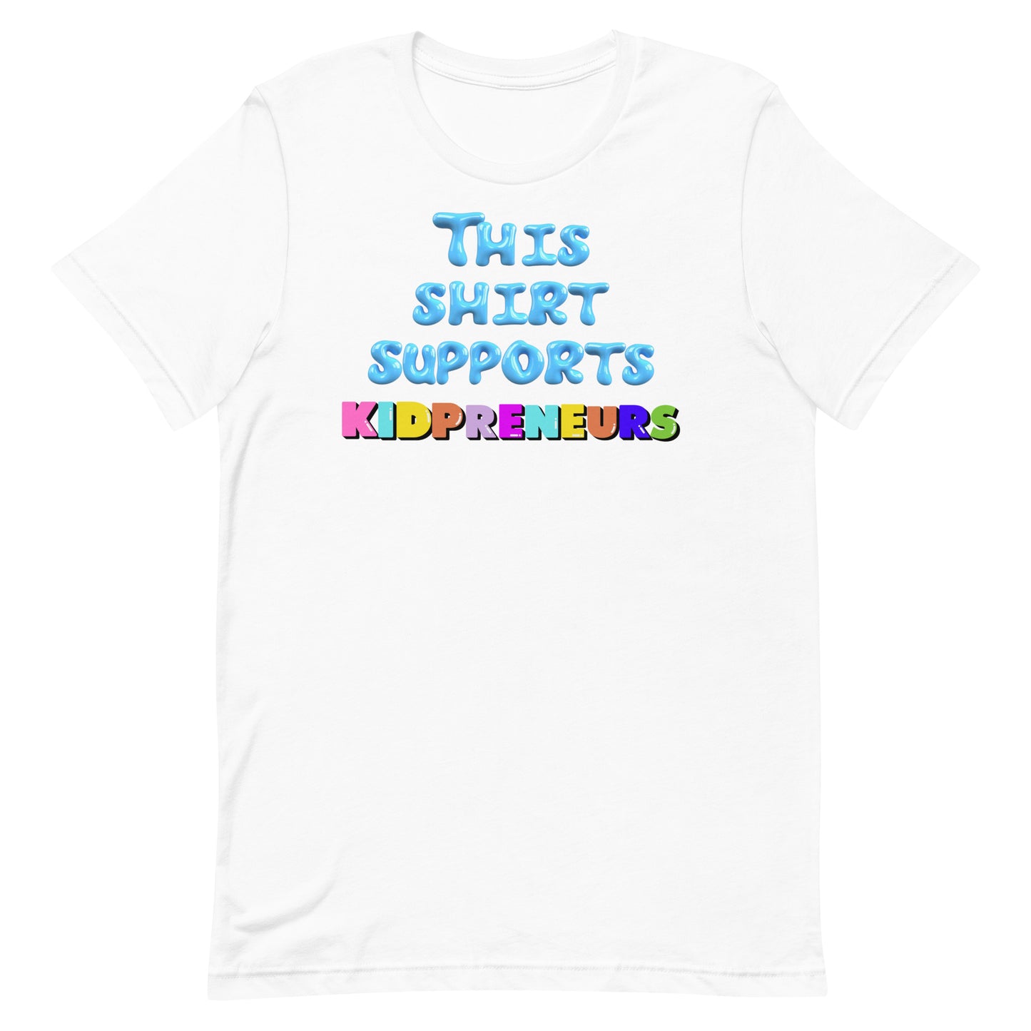 Kidpreneur Grant T-shirt Adult Size (Blue)